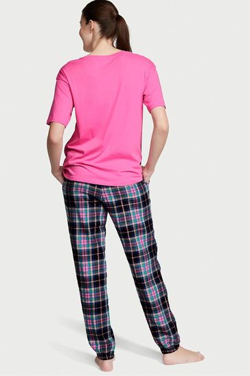 Buy Victoria s Secret Long Cuffed Pyjamas from the Victoria s