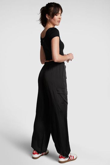 Buy Victoria s Secret PINK Parachute Trousers from the Victoria s