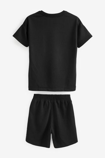 Black pyjama shorts clearance