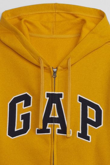 Yellow hoodie gap store