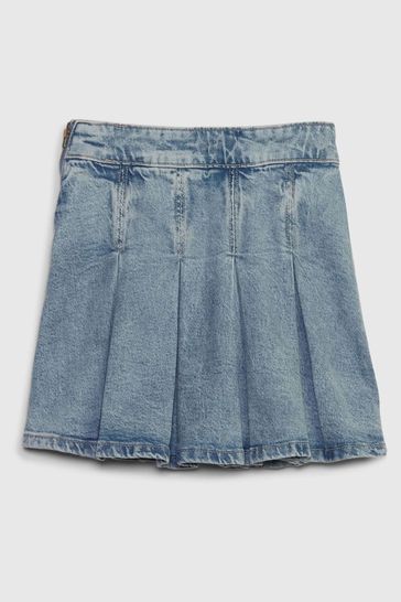 Gap denim mini best sale skirt