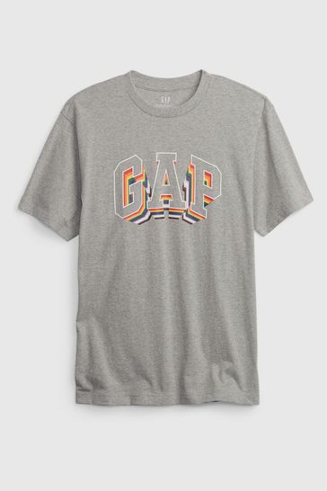 Buy Gap Pride Adult Logo Short Sleeve Crewneck T-Shirt from the Gap ...
