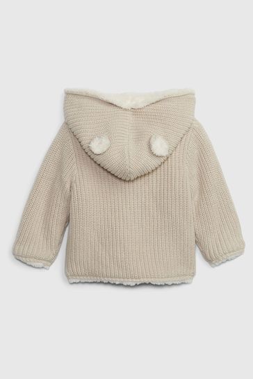 Baby gap sherpa hotsell hoodie