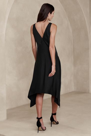 Banana republic asymmetrical dress best sale