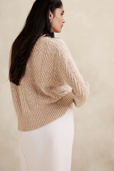 Banana republic camel sweater hot sale