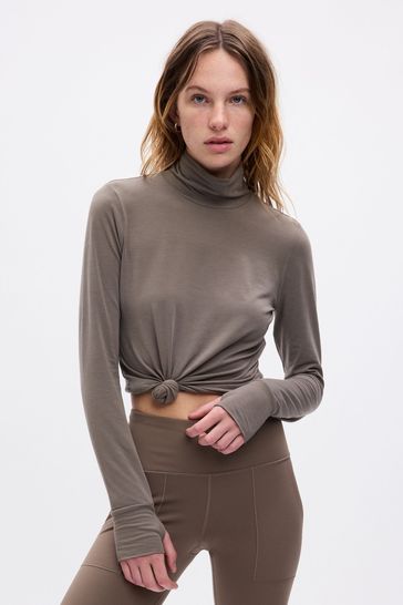 Turtle collar t shirt cheap