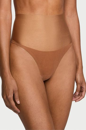 Victoria's Secret Caramel Nude Smooth Thong Shaping Knickers