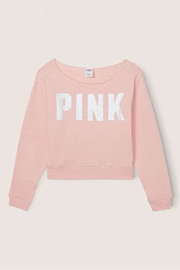 Sweatshirt pink sale victoria secret