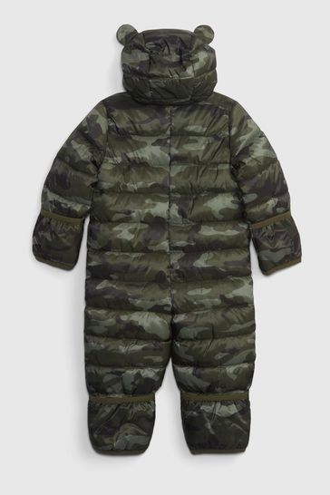 Gap down store puffer snowsuit