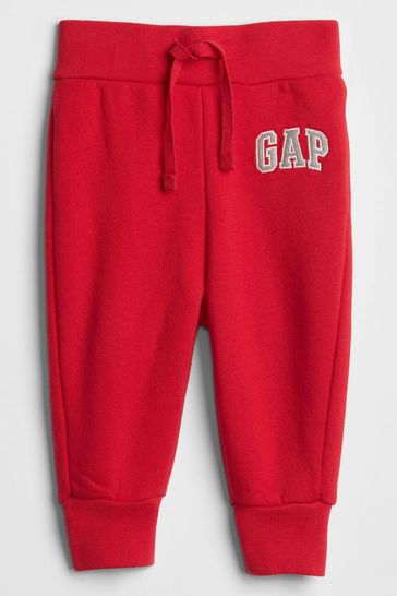 Red Logo Pull On Joggers (12mths-5yrs)