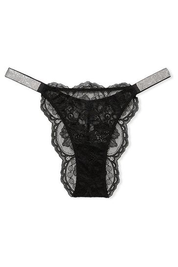 Buy Victorias Secret Lace Shine Strap Brazilian Panty From The Victorias Secret Uk Online Shop