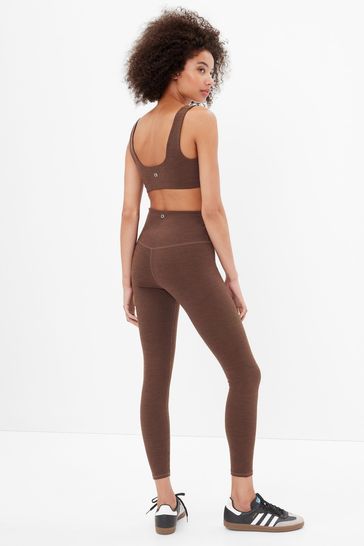 Gap Brown Sky High Studio Leggings