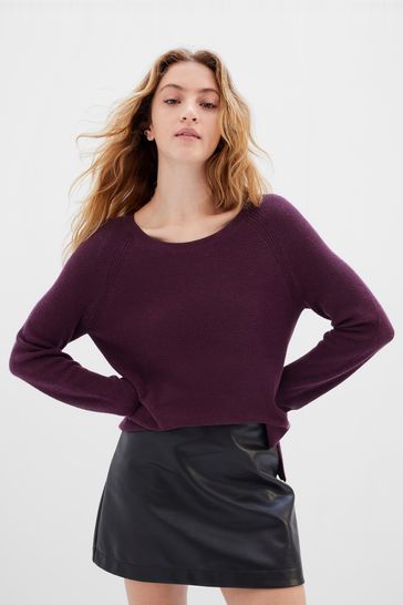 Gap best sale purple sweater