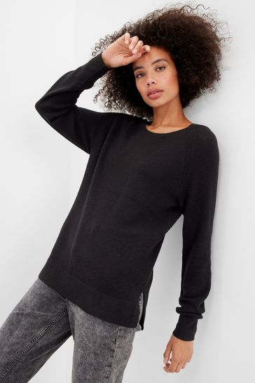 Gap Black Crewneck Jumper