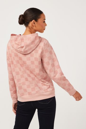 gap checkered hoodie
