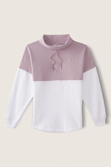 Victoria's Secret PINK Varsity Cowl Sweatshirt