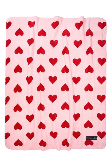 Victoria s Secret Heart Sherpa Blanket