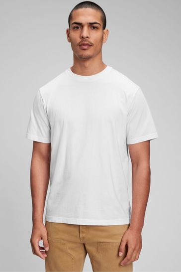Buy Gap Organic Cotton Short Sleeve Crewneck T-Shirt from the Gap ...