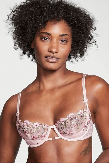 Buy Victoria's Secret Embroidered Balcony Bra from the Victoria's Secret UK  online shop