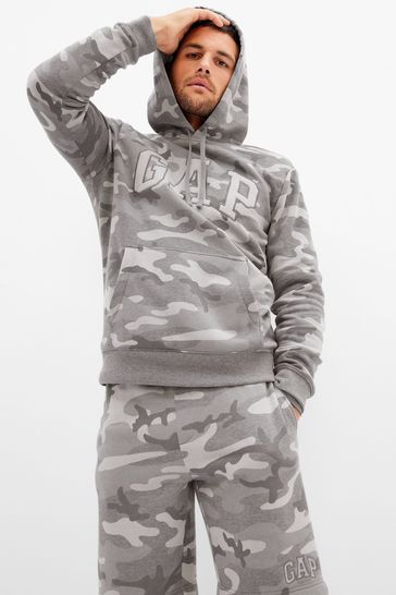 Gap camo sale hoodie mens