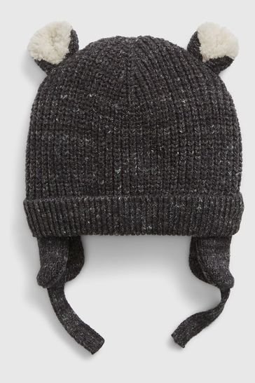 Baby winter hat online with chin strap