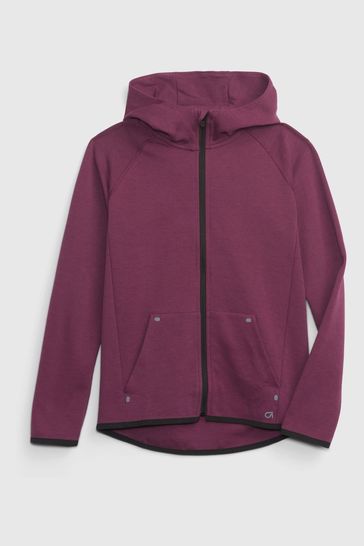 Red Fit Tech Performance Hoodie