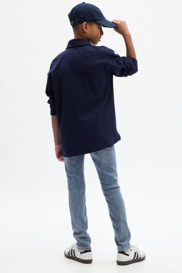 Gap Dark Wash Blue Max Stretch Skinny Jeans 12mths 6yrs