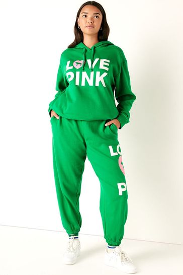 Buy Victoria's Secret PINK Logo Long Sleeve Hoodie from the Victoria's Secret UK online shop