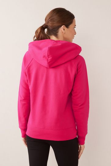 women's pink gap zip up hoodie