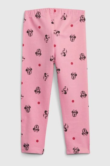 Gap Pink Disney Minnie Mouse Leggings