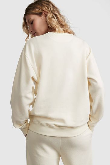 Beige sales oversized sweatshirt