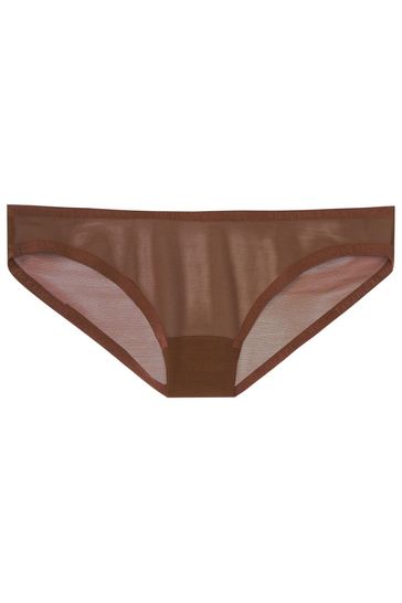 Victoria's Secret Dark Brown Bikini Knickers