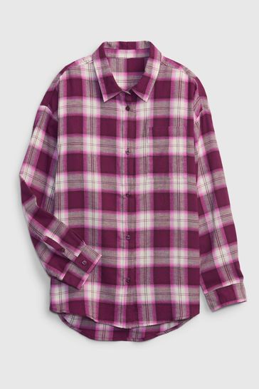 gap plaid flannel