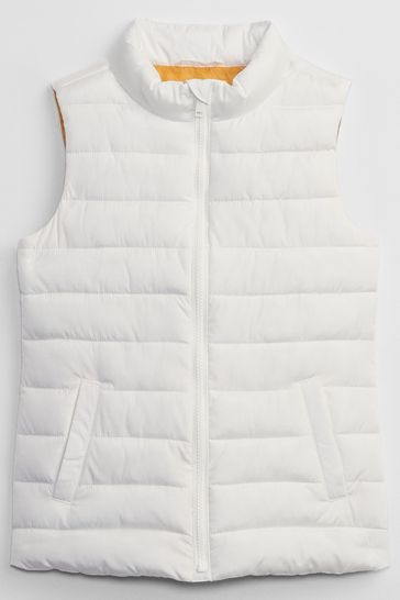 Gap white clearance vest