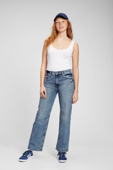 Buy Gap Mid Rise '90s Loose Fit Jeans from the Gap online shop