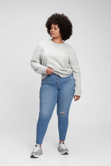 Blue High Rise Universal Jegging