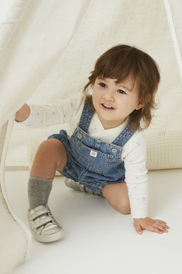 Gap baby sales girl overalls
