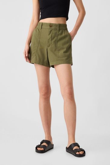 Buy Green Cargo Shorts from the Gap online shop