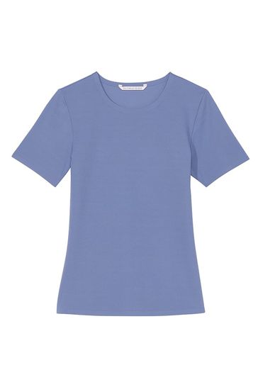 Victoria's Secret Velvet Morning Blue VS Elevate T-Shirt