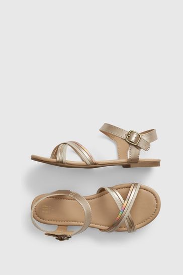 Gap sale gold sandals