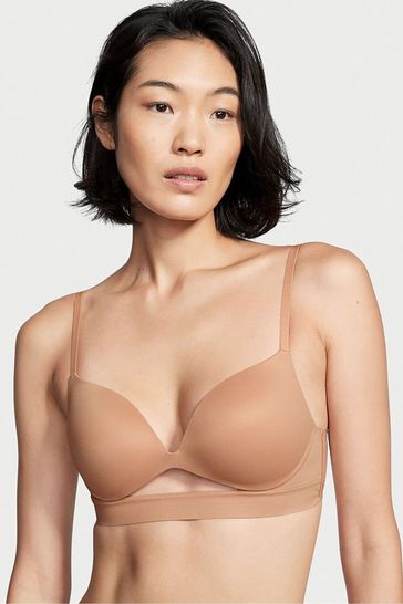 Victoria's Secret Toasted Sugar Nude Smooth Non Wired Push Up Bra