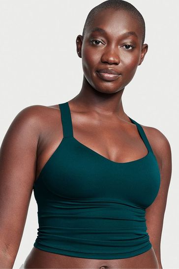 Racerback Cropped Sports Tank