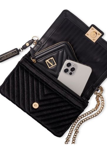 Victoria secret shop velvet bag