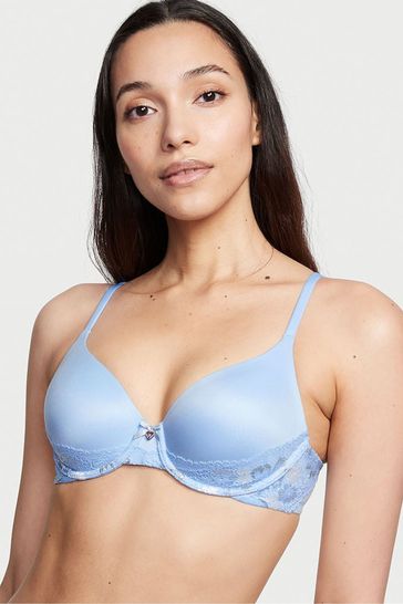 Victoria's Secret Morning Sky Blue Smooth Lightly Lined Full Cup Bra