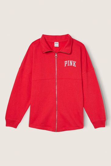 Red victoria deals secret hoodie