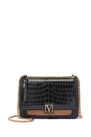 Victoria's Secret Croc Colorblock The Victoria Medium Shoulder Bag