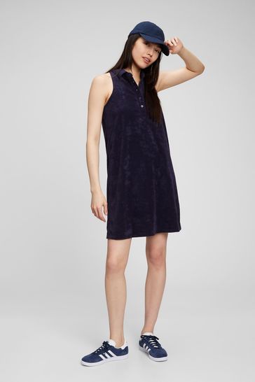 Buy Gap Towel Terry Halter Polo Dress from the Gap online shop
