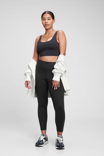 Buy Gap High Waisted Power Compression 7 8 Leggings from the Gap