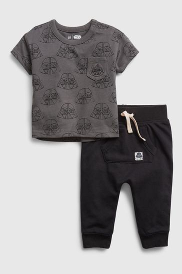 Gap Black Star Wars 2 Piece Outfit Set