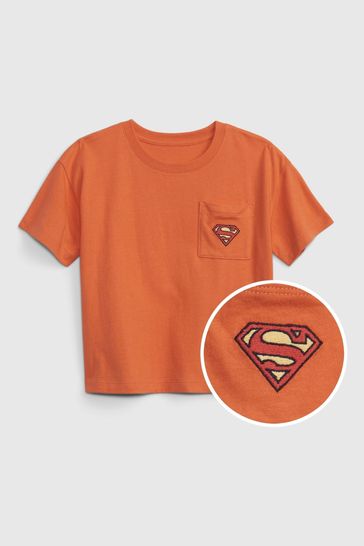 gap orange t shirt